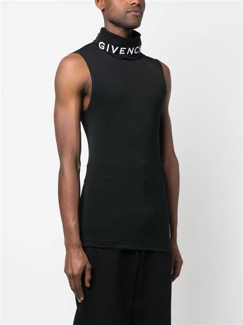 givenchy balaclava shirt|Sleeveless balaclava top with cuts in .